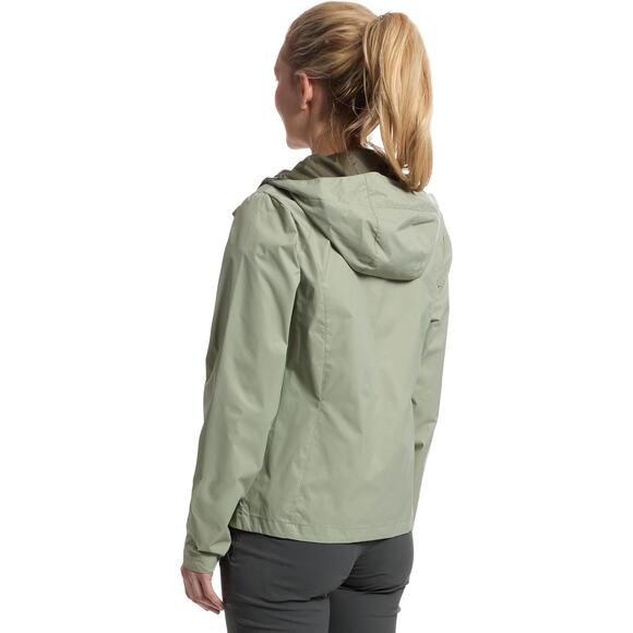Columbia Women's Scattered Showers Jacket Size S Small w/ Hood Safari Rain Fall - Picture 4 of 4